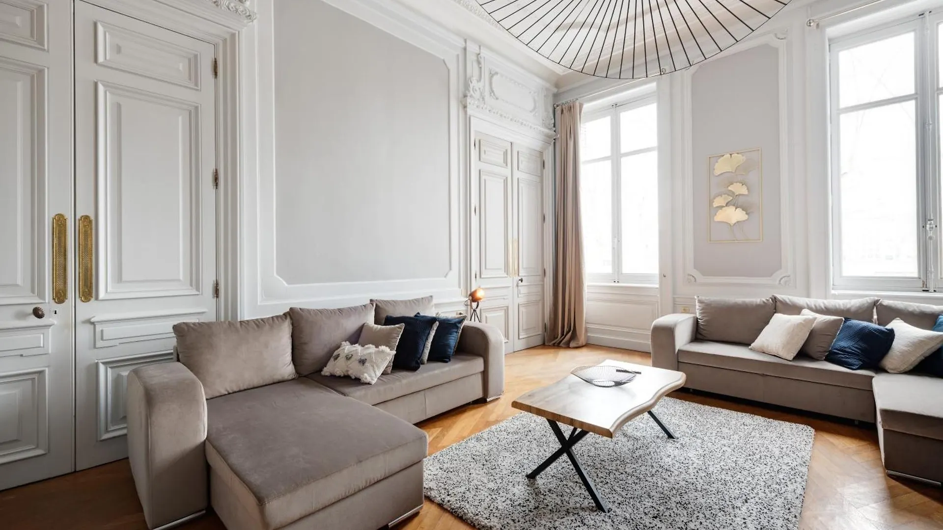 Apartment Le Rhone Haussmannien, Luxueux Spacieux Et Raffine Au Coeur De Lyon 6E Vue Rhone France