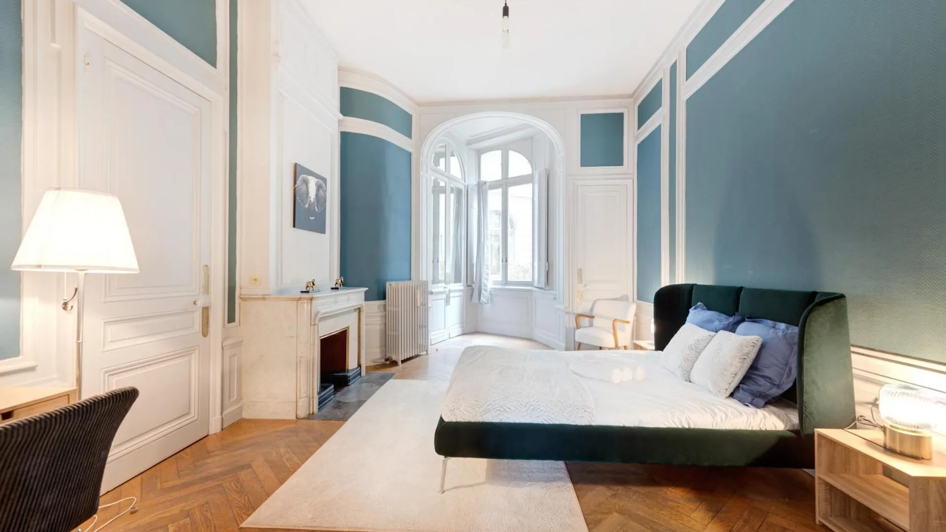 Apartment Le Rhone Haussmannien, Luxueux Spacieux Et Raffine Au Coeur De Lyon 6E Vue Rhone